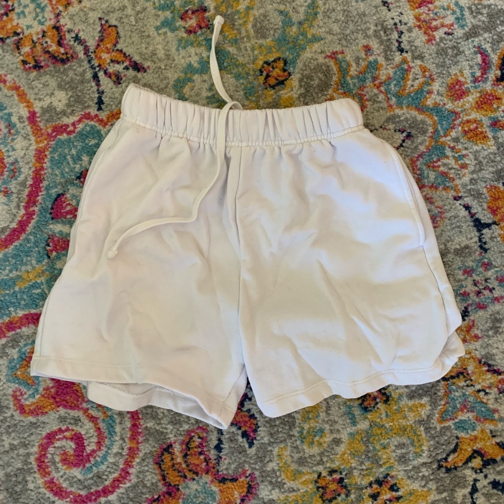 garage sweat shorts